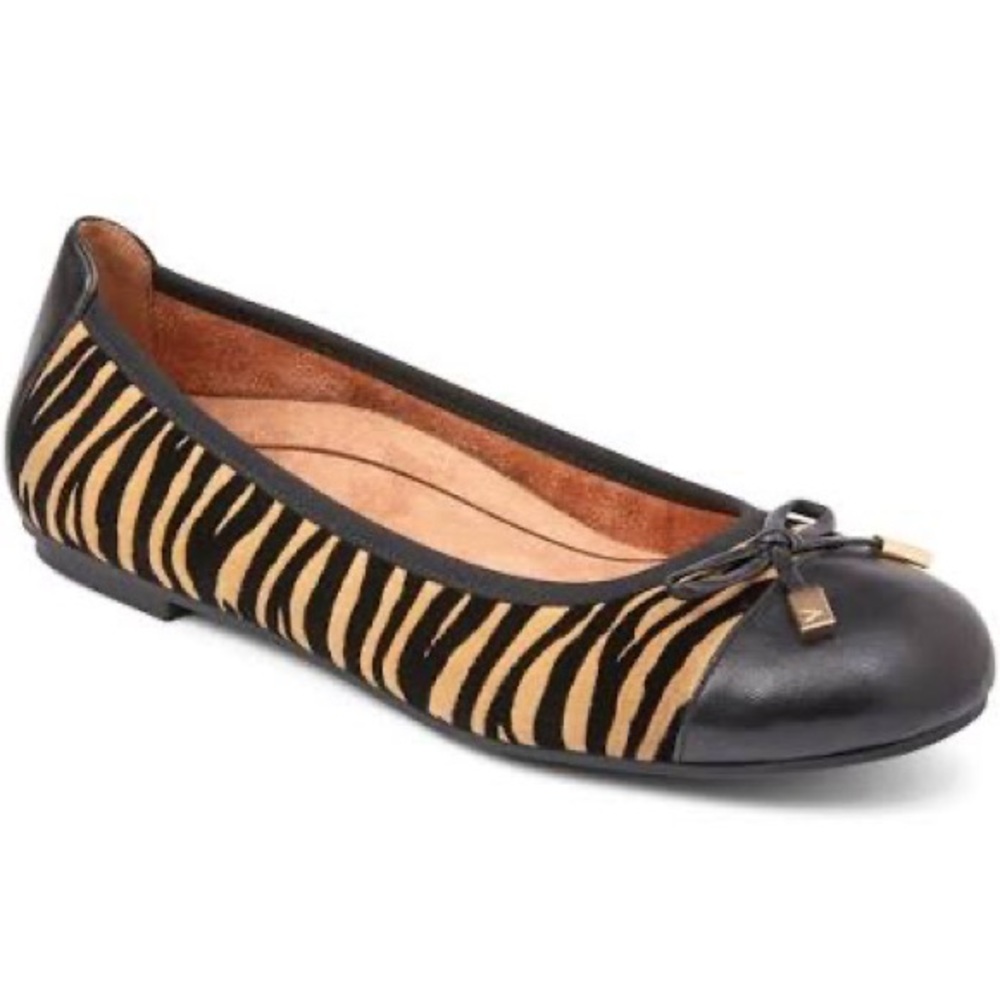 Vionic Spark Minna Tiger Ballet Flat, 7.5